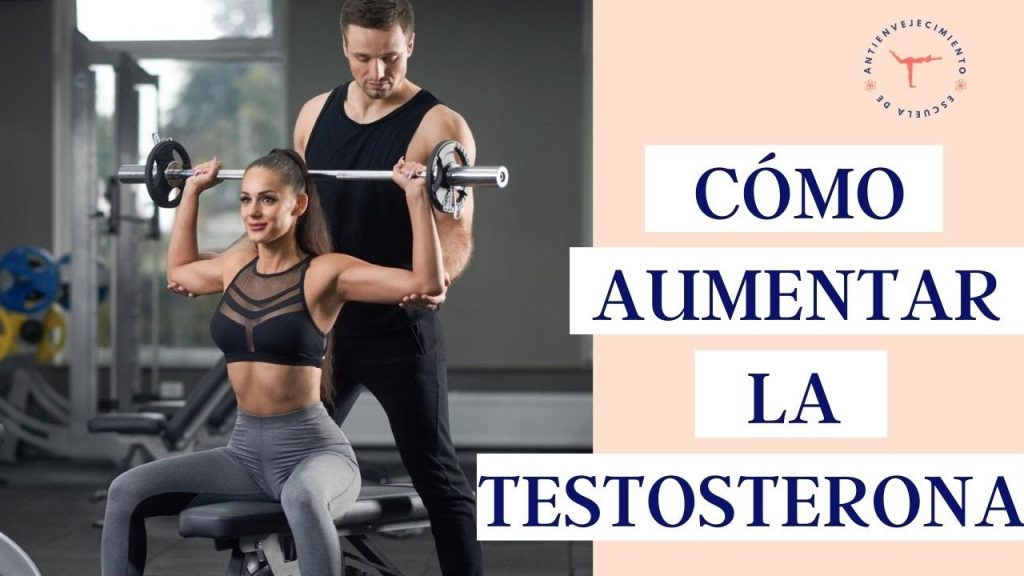 Testosterona para aumentar masa muscular en mujeres
